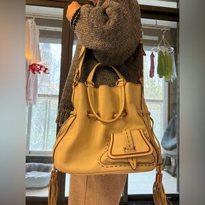 Authentic Lancel Leather Handbag